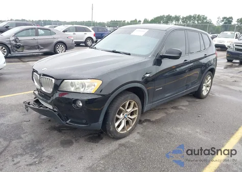 2013 BMW X3 xDrive35I from USA, damaged, VIN 5UXWX7C50DL980371